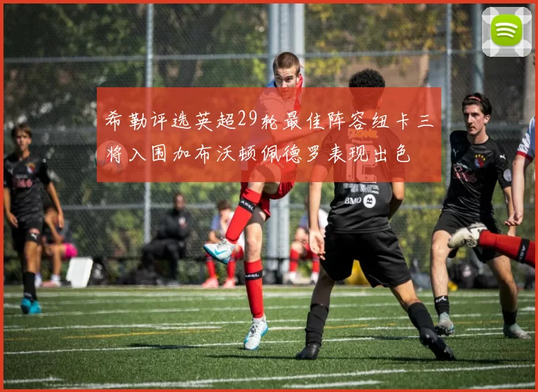 希勒评选英超29轮最佳阵容纽卡三将入围加布沃顿佩德罗表现出色